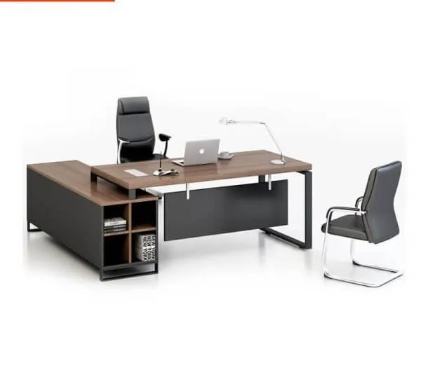Bàn Giám Đốc Hiện Đại Yếm Treo Chân Sắt 1m6 - BGDVP61