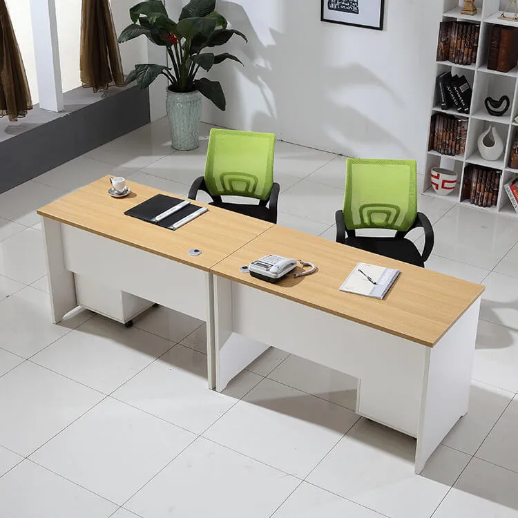 Bàn Làm Việc Gỗ MDF 2m Liền Giá Sách - BLVVP03