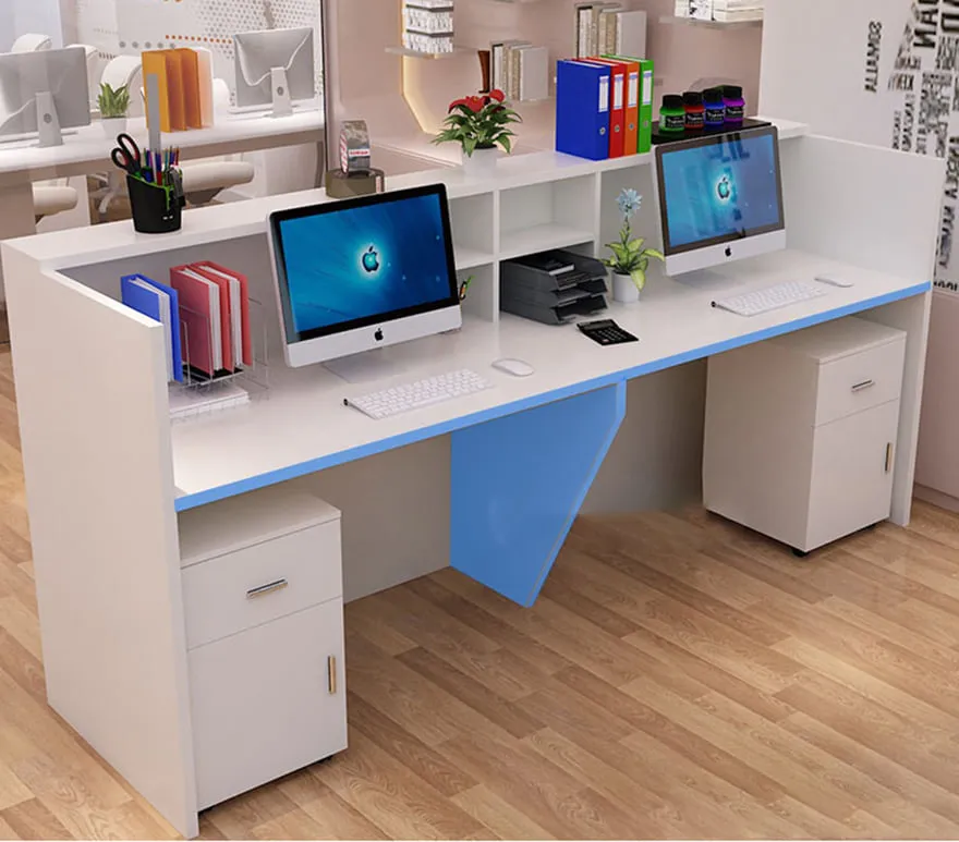 Bàn Lễ Tân Gỗ Công Nghiệp Cao Cấp - QLTVP11