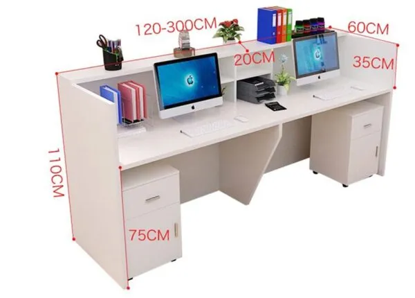 Bàn Lễ Tân Gỗ Công Nghiệp Cao Cấp - QLTVP11