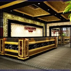 Quầy Lễ Tân Karaoke 1m8 – QLTVP34