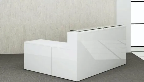 Bàn Quầy Lễ Tân Phòng Khám 1m6 – QLTVP36