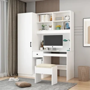 Bàn Học Liền Tủ Quần Áo - BHSVP01