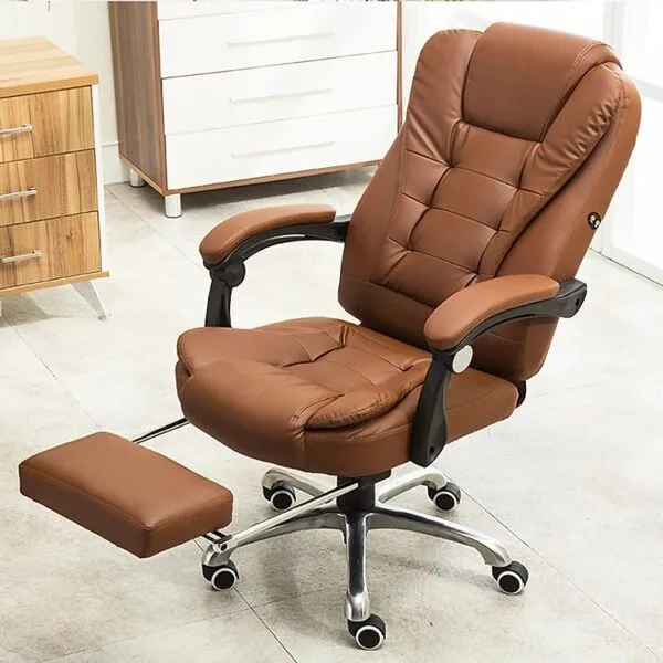 Ghế Giám Đốc Bọc Da Bò Nhập Khẩu Itali - GGDVP24
