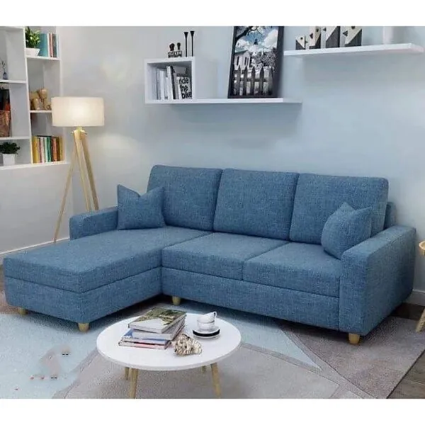 Sofa Chữ L Đặt Góc Phải Bọc Nỉ - SGVP02