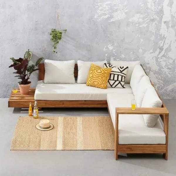 Sofa Gỗ Thông Phong Cách Hiện Đại - SPGVP04