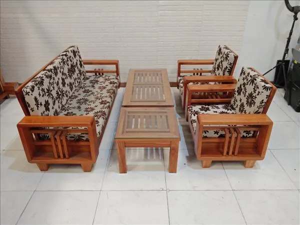 Sofa Giường Bọc Vải Nhung - SGVP08