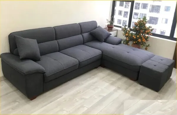 Sofa Góc Đặt Trái Bọc Nỉ - SGVP19