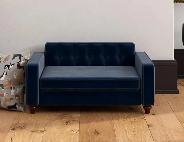 Sofa Văng Bọc Vải Nhung - SVVP16