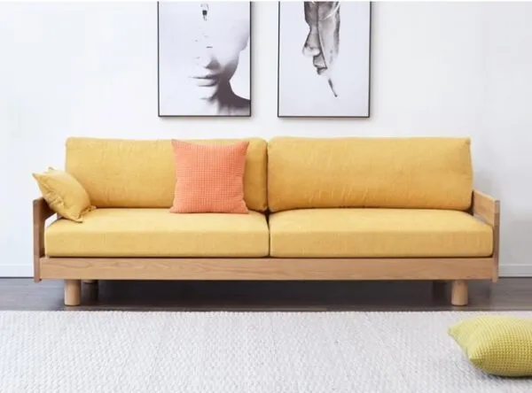 Sofa Văng Bọc Vải Thô - SVVP09