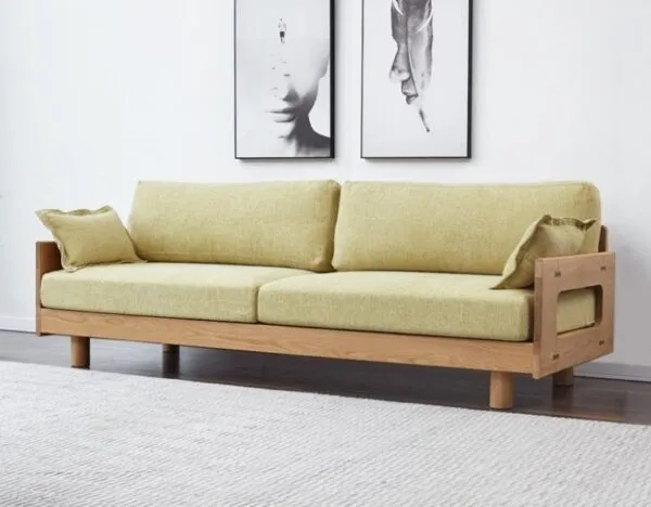 Sofa Văng Bọc Vải Thô - SVVP09