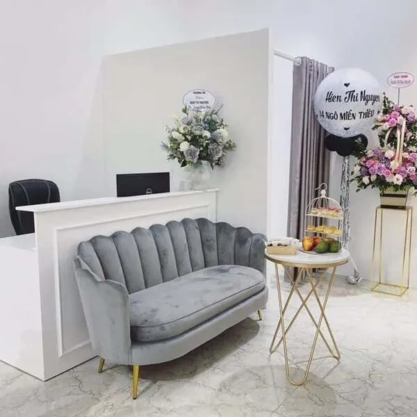Sofa Văng Bọc Nhung - SVVP14