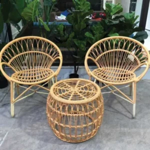 Bộ Bàn Ghế Xích Đu Cafe Sân Vườn - BGCVP15