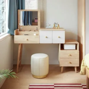 Bàn Trang Điểm Gương Lật Phong Cách Bắc Âu - BTDVP11