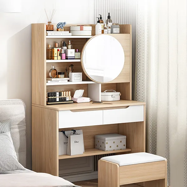 Bàn Trang Điểm Gương Treo Hình Tròn - BTDVP21