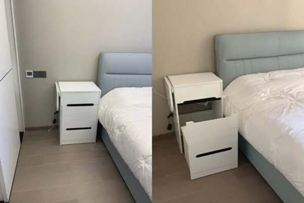 Bàn Trang Điểm Mini Gương Gấp Thông Minh - BTDVP15