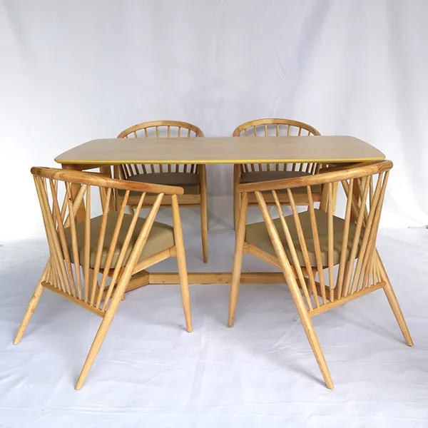 Bộ Bàn Ăn 4 Ghế Winding - BGAVP19