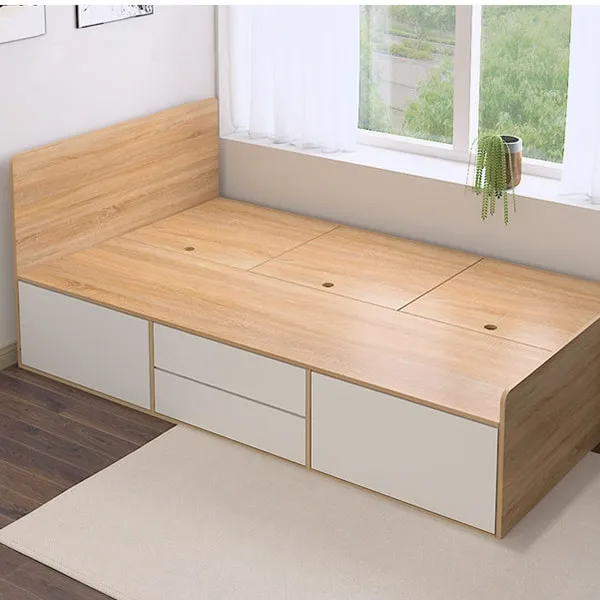 Giường Đơn 1m2 Có Ngăn Kéo - GNVP28