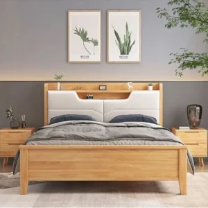 Giường Ngủ 2m5 Gỗ Công Nghiệp Hiện Đại - GNVP06