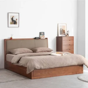 Giường Ngủ Gỗ Sồi Đa Năng Tiện Dụng - GNVP01