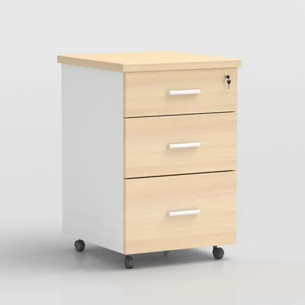 Hộc Tủ Di Động 3 Ngăn Gỗ MDF - HTVP02