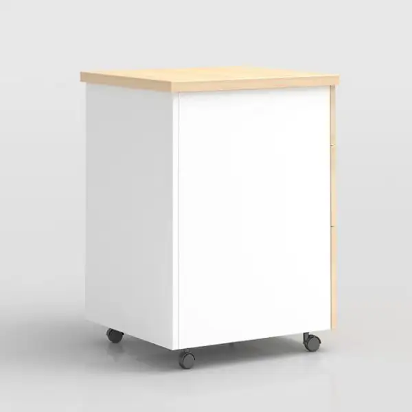 Hộc Tủ Di Động 3 Ngăn Gỗ MDF - HTVP02