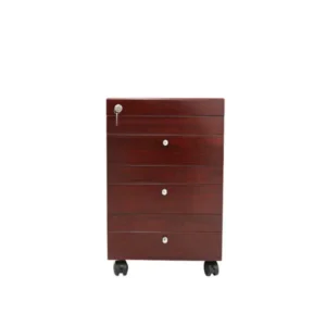 Hộc Di Động 3 Ngăn Màu Cánh Gián - HTVP06