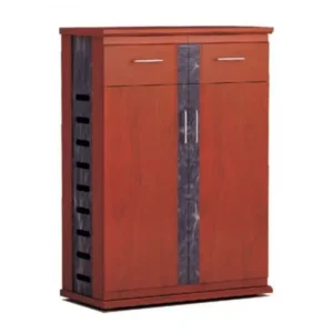 Tủ Giày Gỗ Công Nghiệp Sơn PU 2 Cánh - TGVP11