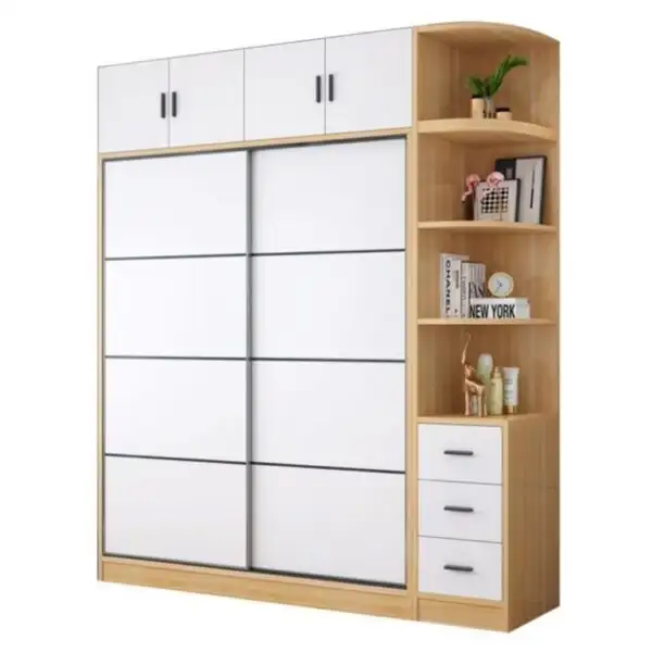 Tủ Quần Áo 4 Buồng Cánh Trượt - TQAVP16