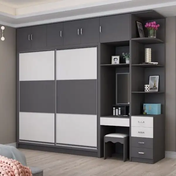 Tủ Quần Áo 6 Buồng Kết Hợp Bàn Trang Điểm - TQAVP18