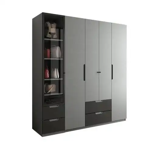 Tủ Quần Áo 4 Cánh Gỗ MDF - TQAVP02