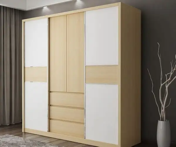 Tủ Quần Áo 3 Buồng 4 Cánh - TQAVP29