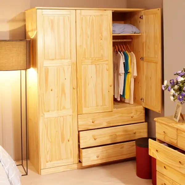 Tủ Quần Áo Gỗ MDF 2 Buồng - TQAVP05
