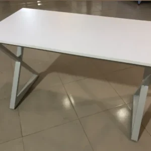 Bàn Làm Việc Chân Sắt Chữ X 1m2 Gỗ Công Nghiệp - BLVVP67