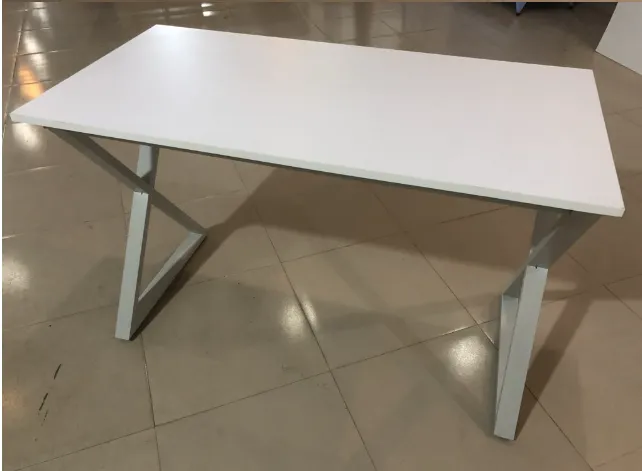 Bàn Làm Việc Chân Sắt Chữ X 1m2 Gỗ Công Nghiệp - BLVVP67