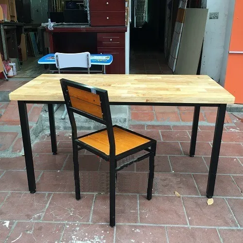 Bàn Chân Sắt Văn Phòng 1m2 Sơn Tĩnh Điện - BLVVP78
