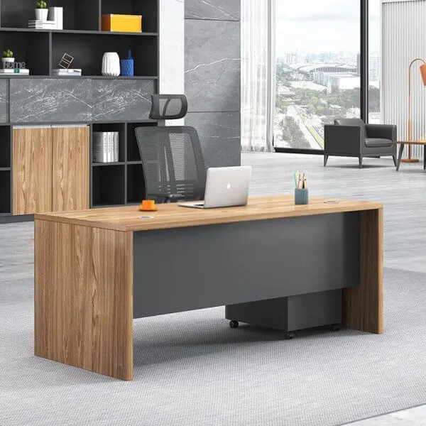 Bàn Giám Đốc Yếm Lửng Hiện Đại 1m6 - BGDVPXP03