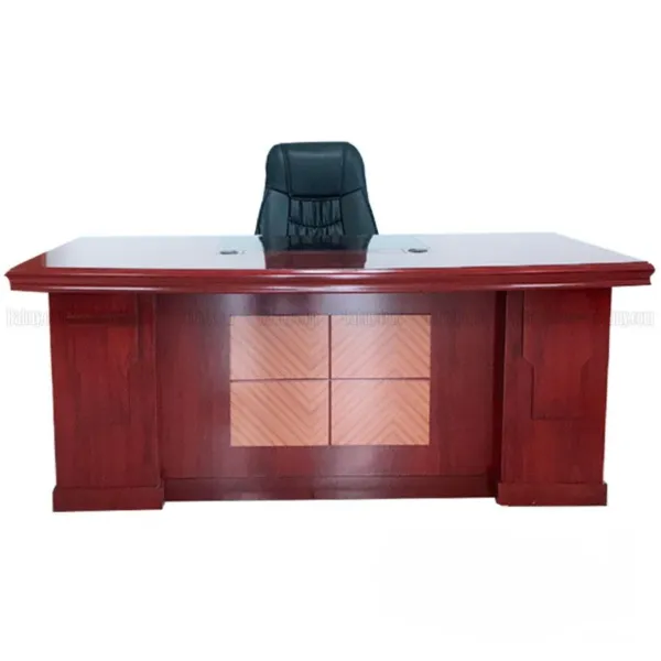 Bàn Giám Đốc Hoa Văn Sáng Hình Vuông 1m6 - BGDVPXP06