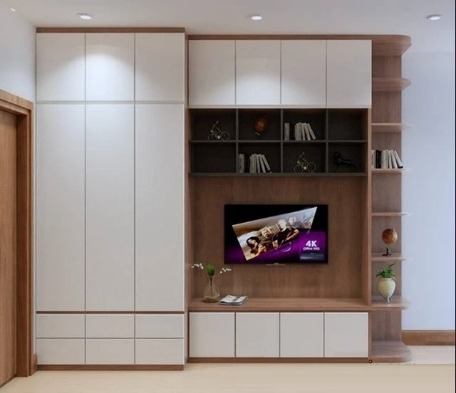 Ảnh 10: Tủ quần áo kết hợp kệ chứa đồ