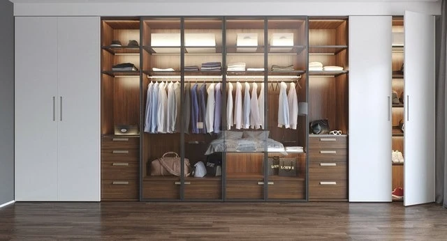 Ảnh 11: Tủ quần áo âm tường tiết kiệm diện tích