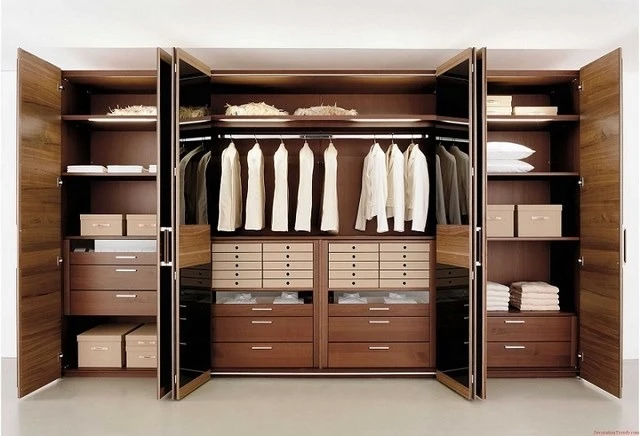 Ảnh 5: Tủ quần áo cánh mở thiết kế nhiều ngăn
