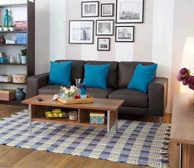 Ảnh 9: Sofa da 3 chỗ cổ điển