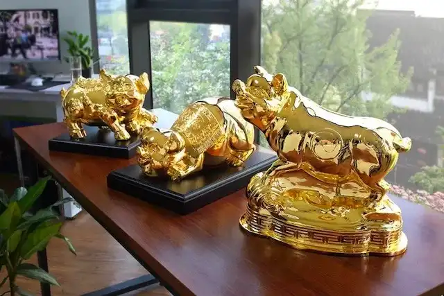 Bạn cũng có thể lựa chọn linh vật phong thủy để trang trí