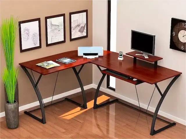 Bàn làm việc kép tiết kiệm diện tích
