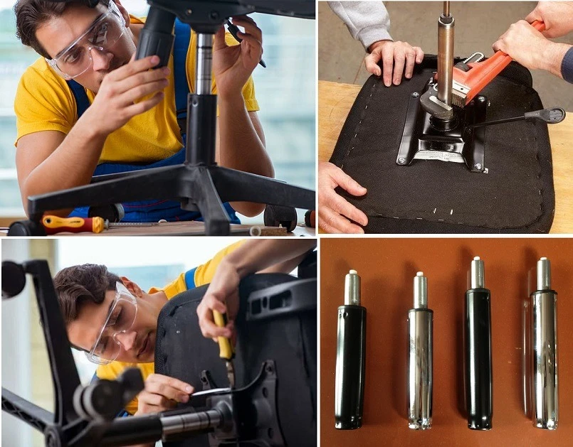 Khắc phục lỗi ghế văn phòng bị tụt bằng cách thay ben hơi mới