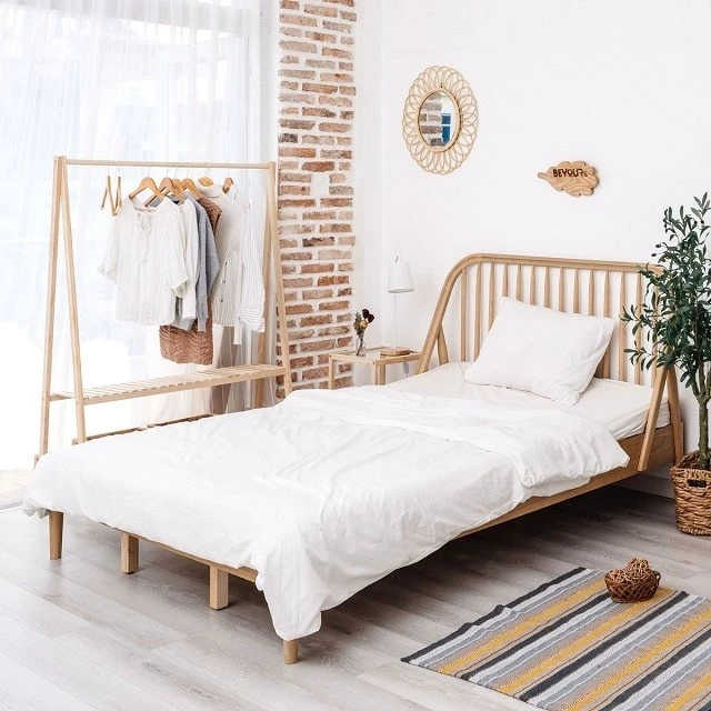 Mẫu giường ngủ mang phong cách Vintage