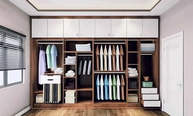 Mẫu tủ quần áo kịch trần 11
