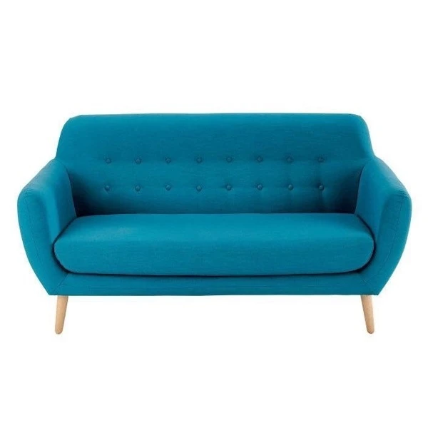 Sofa văng bọc vải nỉ màu sắc tươi sáng