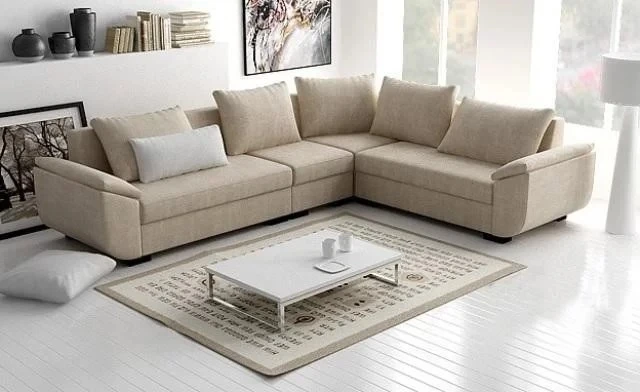 Ghế sofa nỉ cotton đẹp - SNVP05