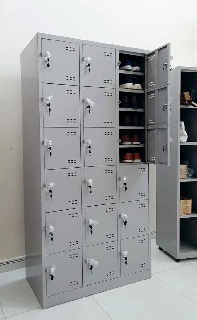 Tủ giày làm từ chất liệu sắt